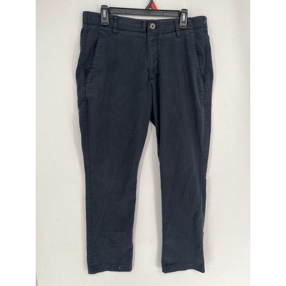 Under Armour Corduroy Pants Mens 34x30 Straight Leg Navy Blue 2793